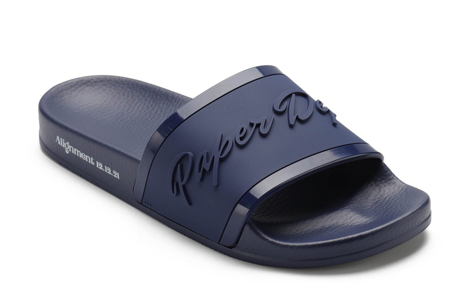 Pape Navy Blue Slides