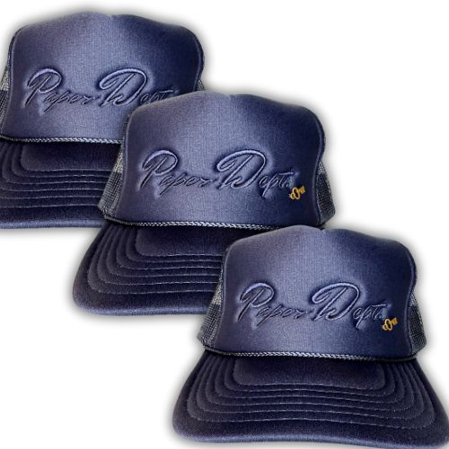 Navy Blue Trucker