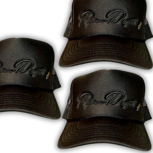 Black On Black Trucker